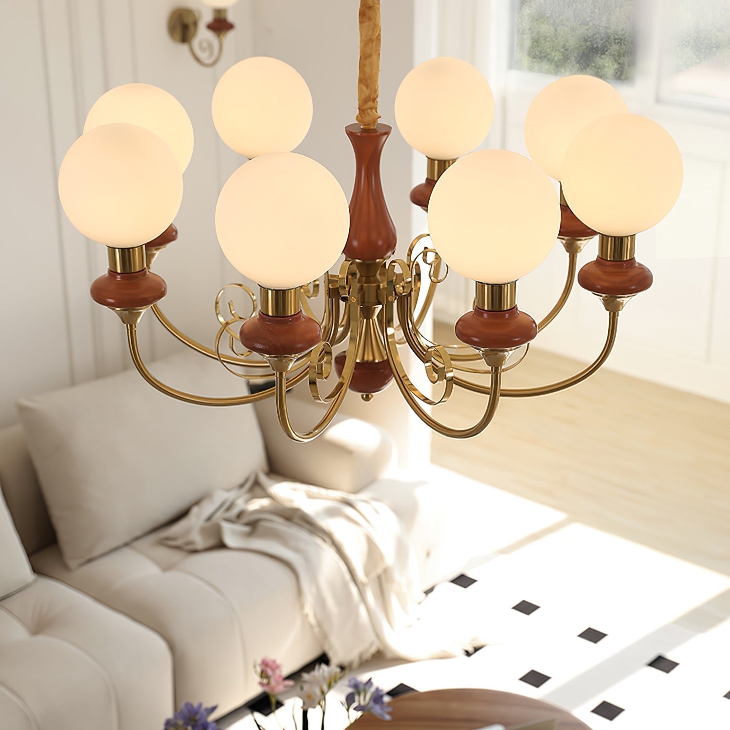 Evanthe Chandelier Glass - Neutralighting