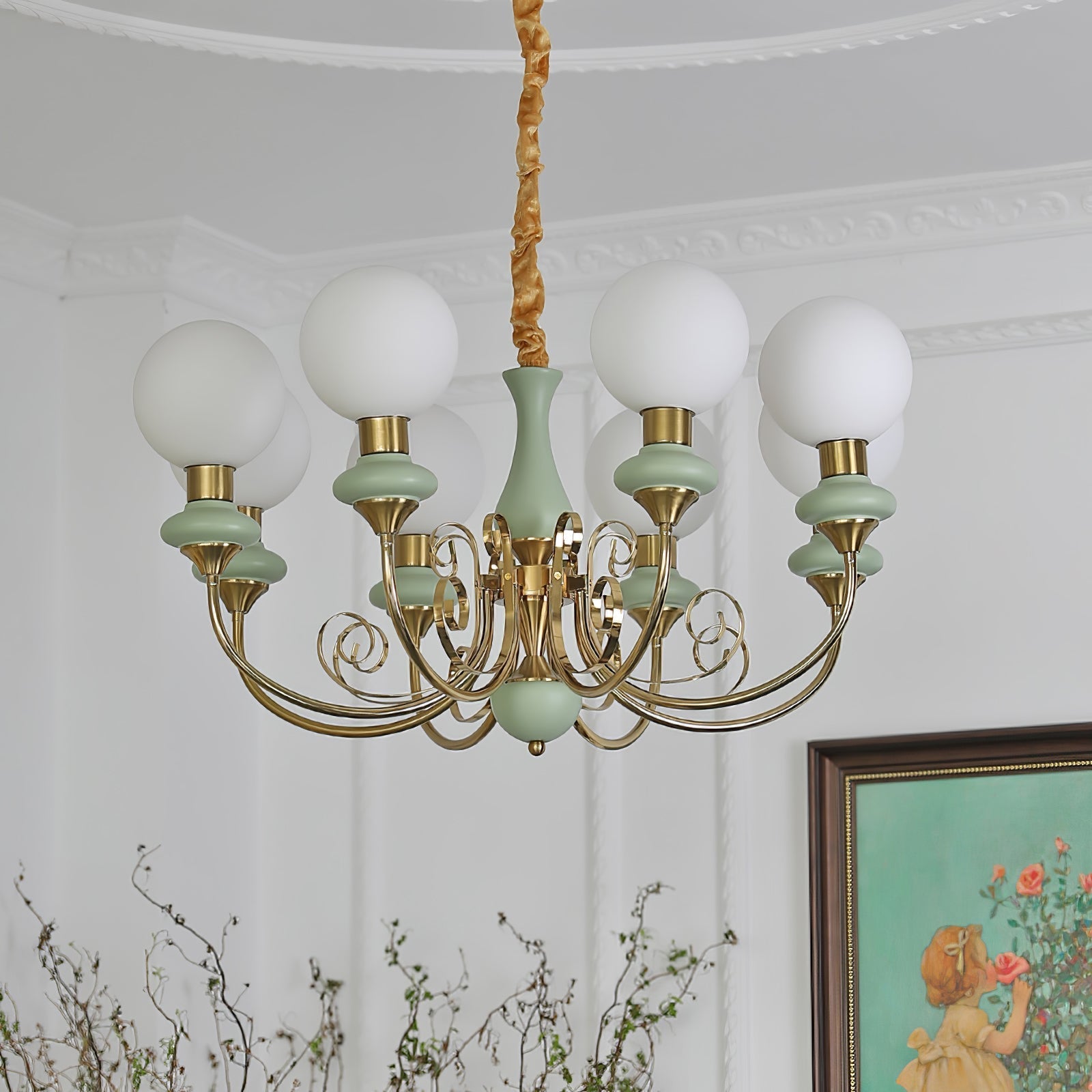 Evanthe Chandelier Glass - Neutralighting
