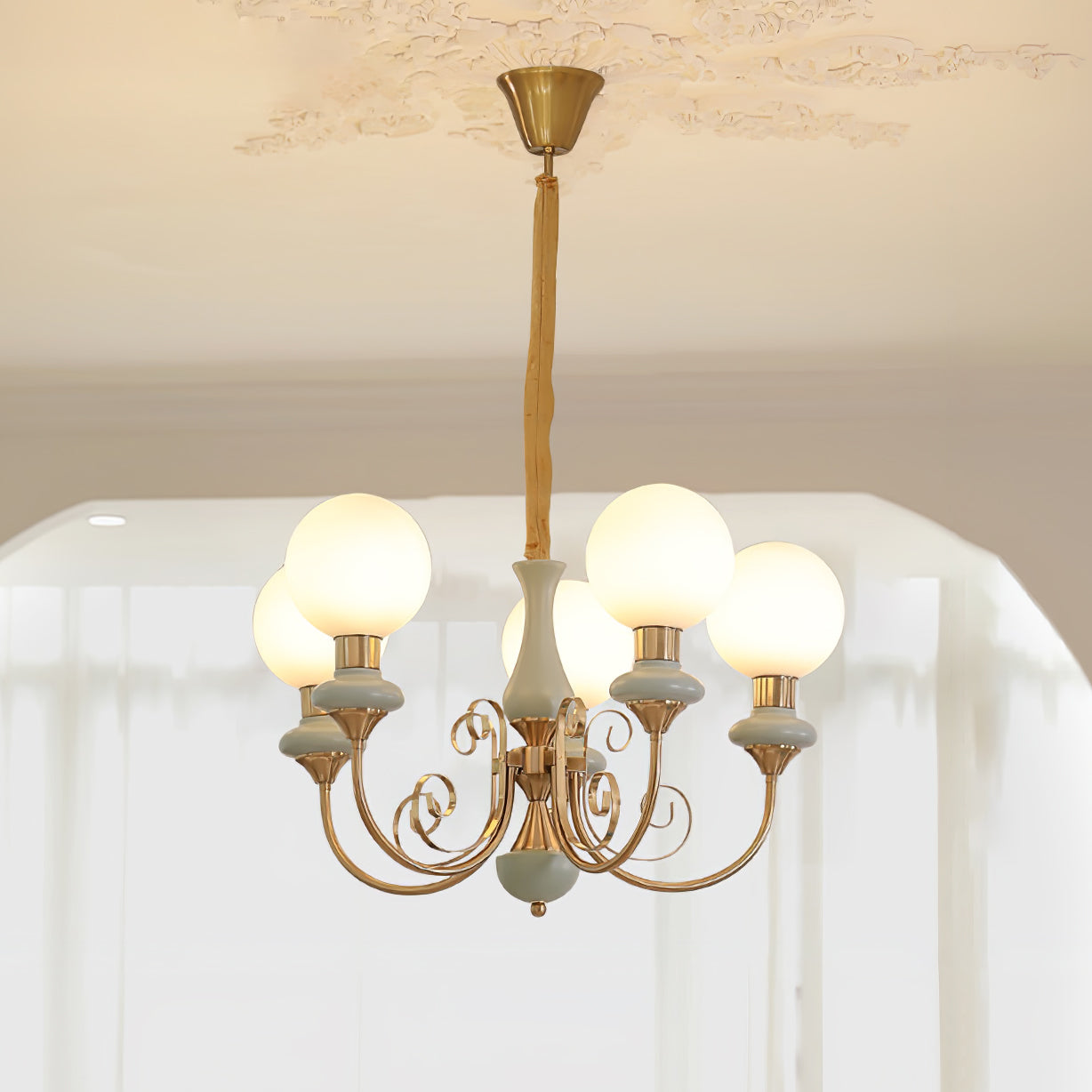 Evanthe Chandelier Glass - Neutralighting