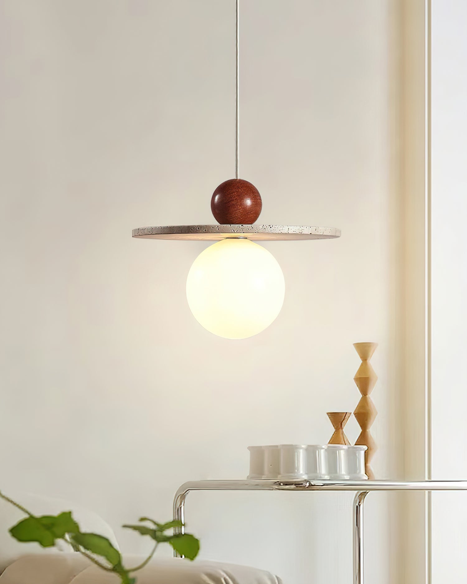 Marcio Pendant Light Travertine - Neutralighting