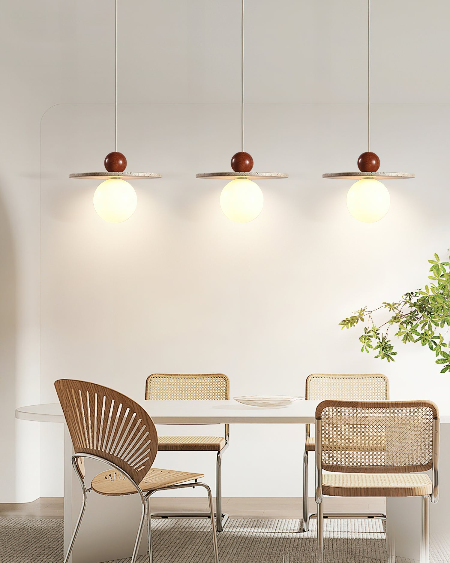Marcio Pendant Light Travertine - Neutralighting
