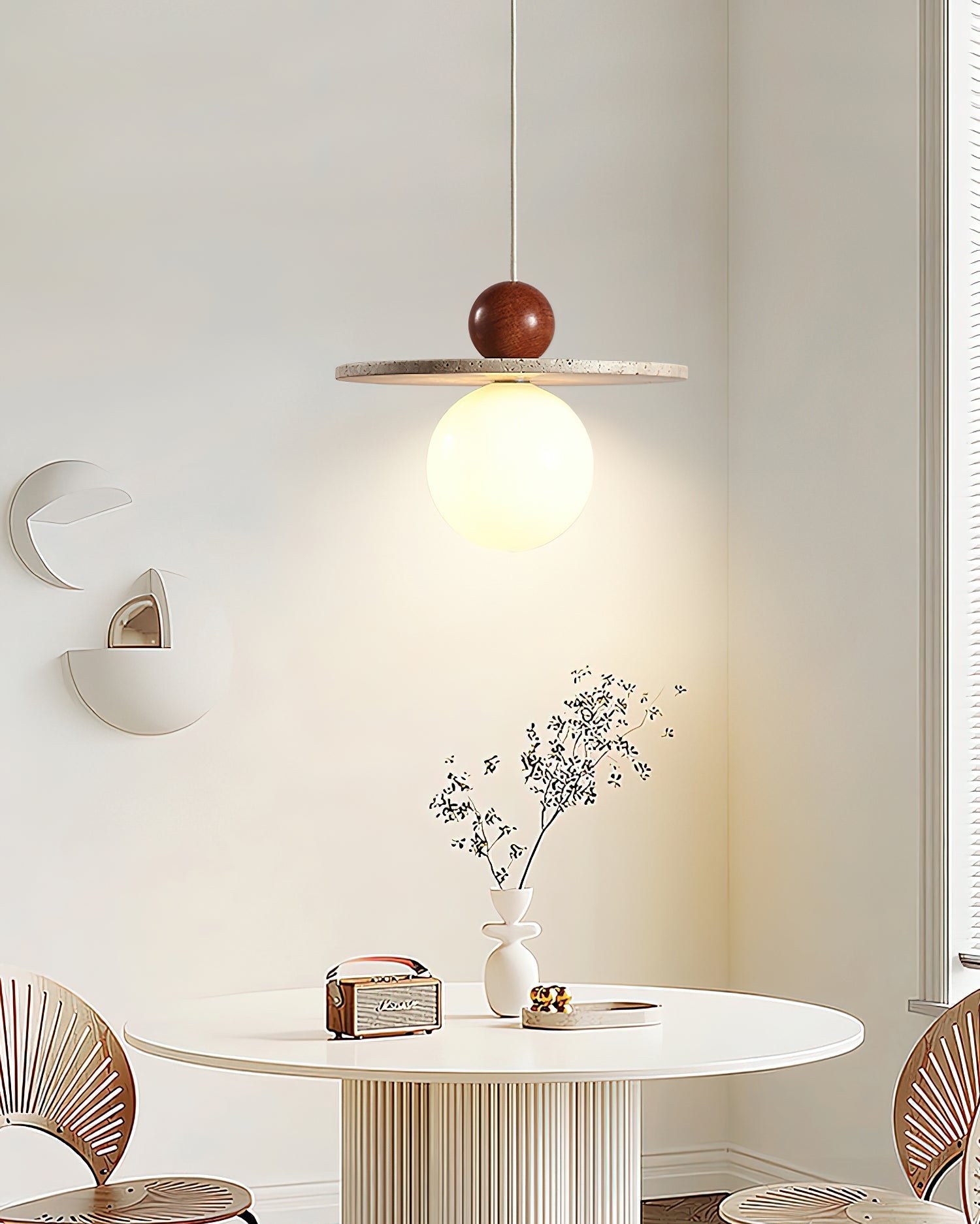 Marcio Pendant Light Travertine - Neutralighting