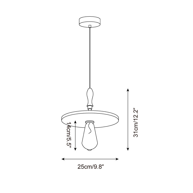 Ritta Orbit Pendant Light Travertine - Neutralighting