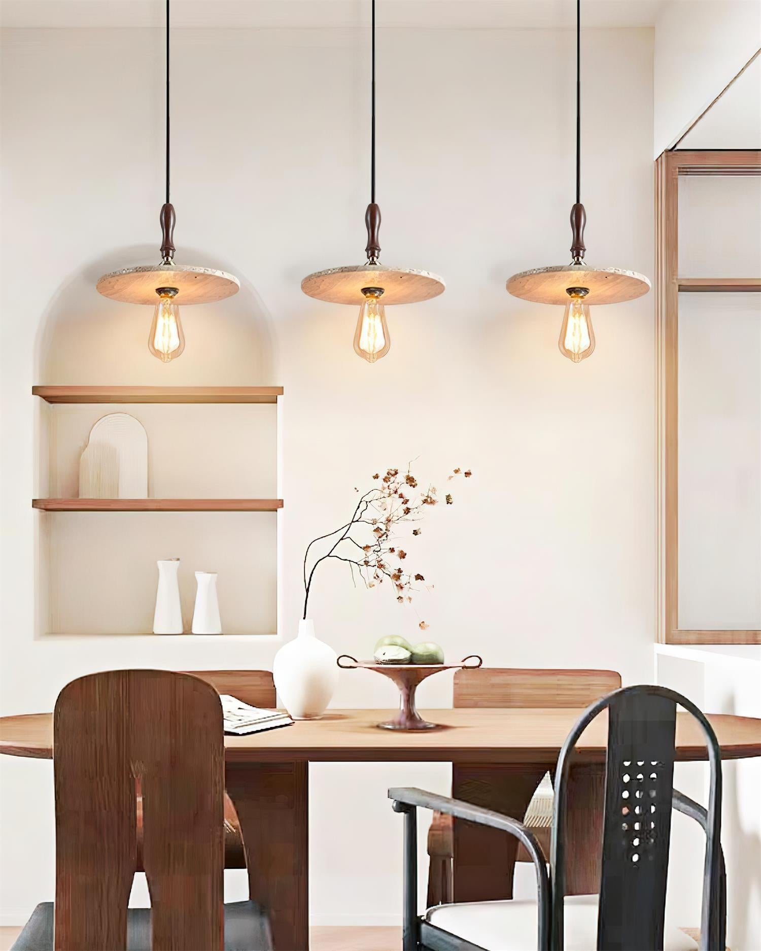 Ritta Orbit Pendant Light Travertine - Neutralighting