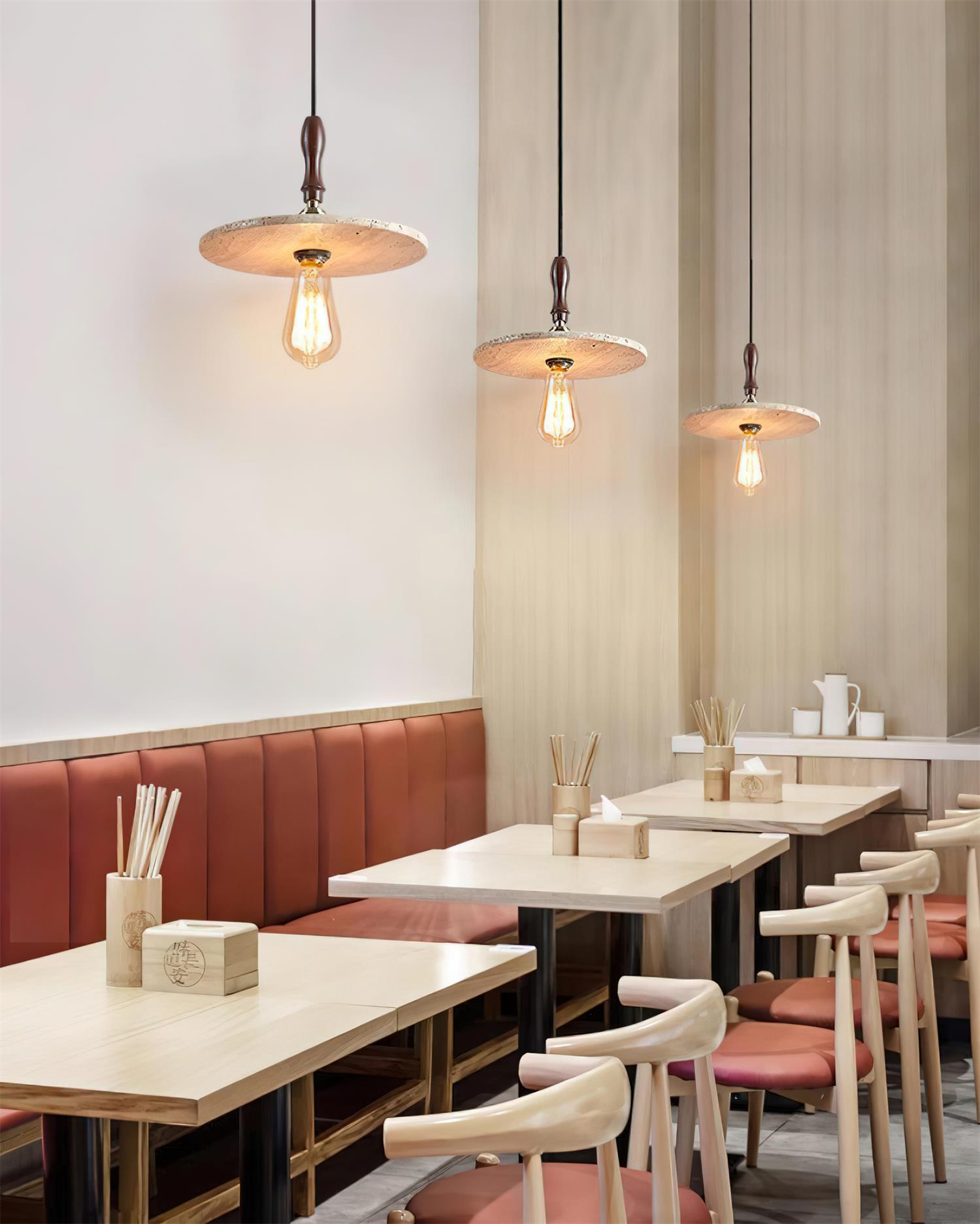 Ritta Orbit Pendant Light Travertine - Neutralighting