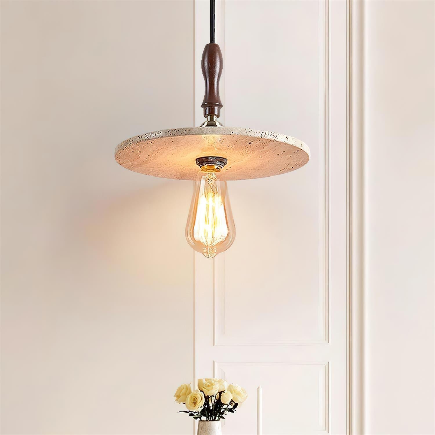 Ritta Orbit Pendant Light Travertine - Neutralighting