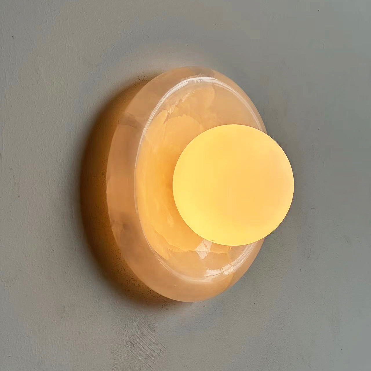 Avi Marble Indoor Wall Sconce - Neutralighting