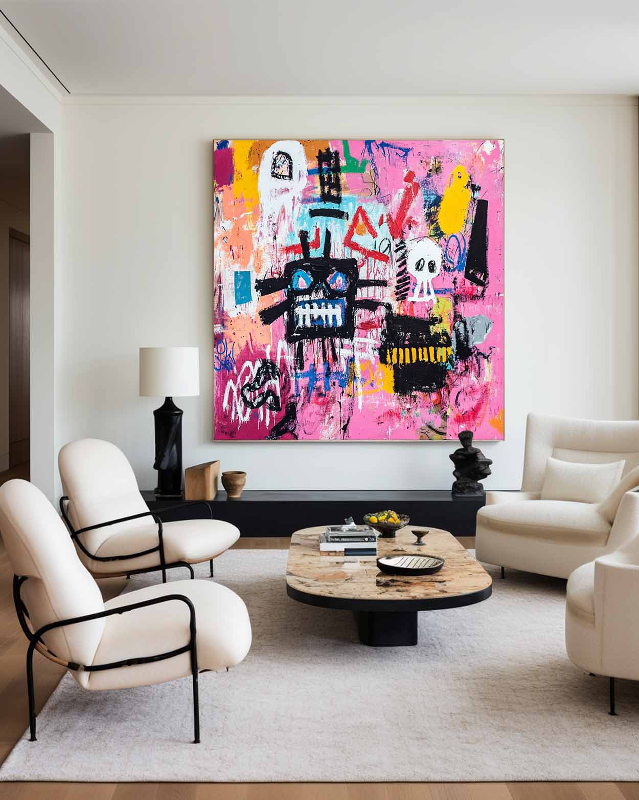 Modern Abstract Painting ABAS292 - Neutralighting