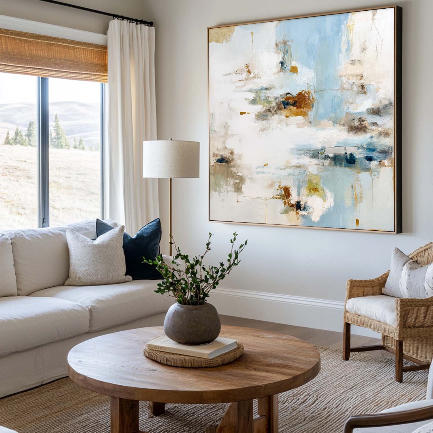 Modern Abstract Painting ABAS302 - Neutralighting