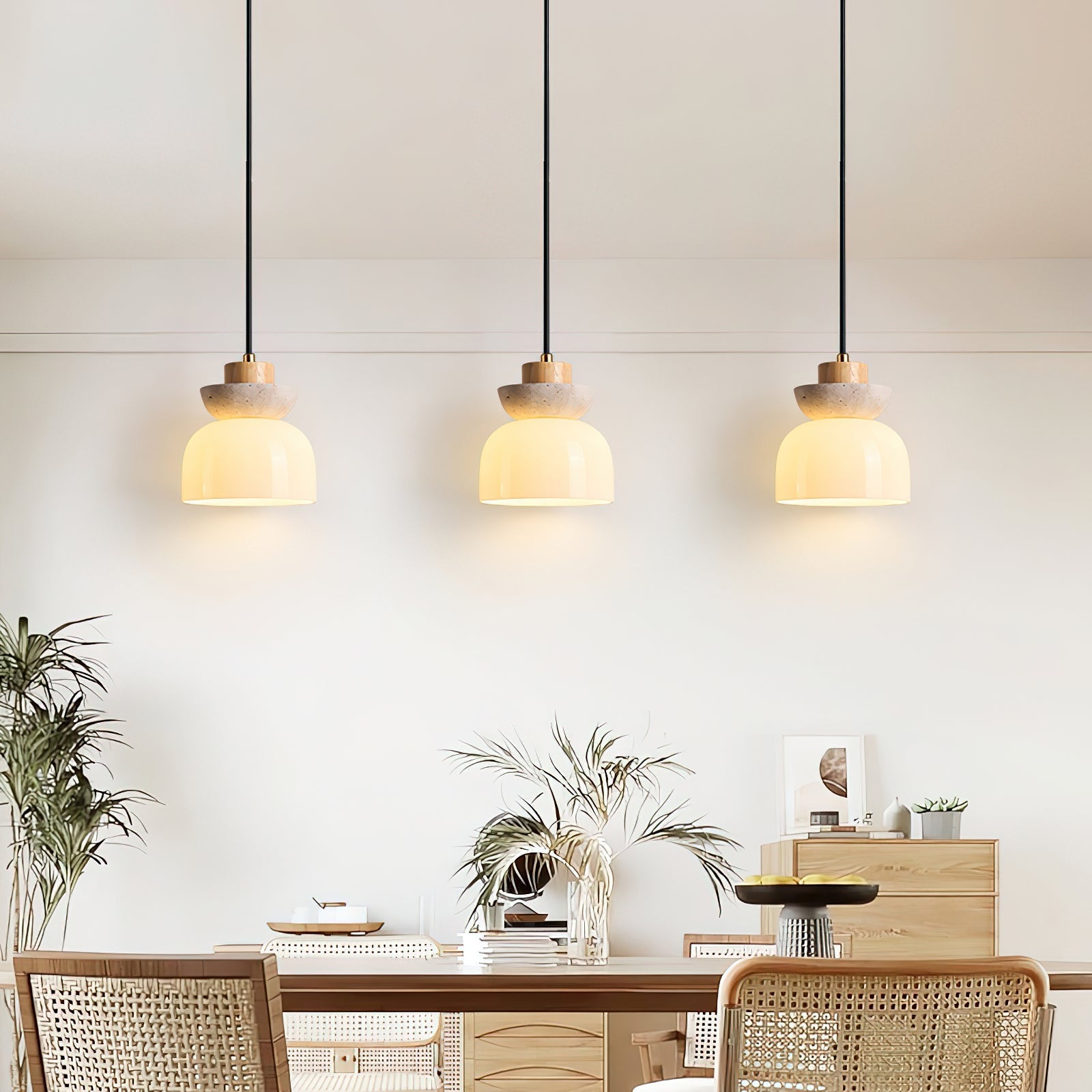 Ritta Layered Dome Pendant Lamp - Neutralighting