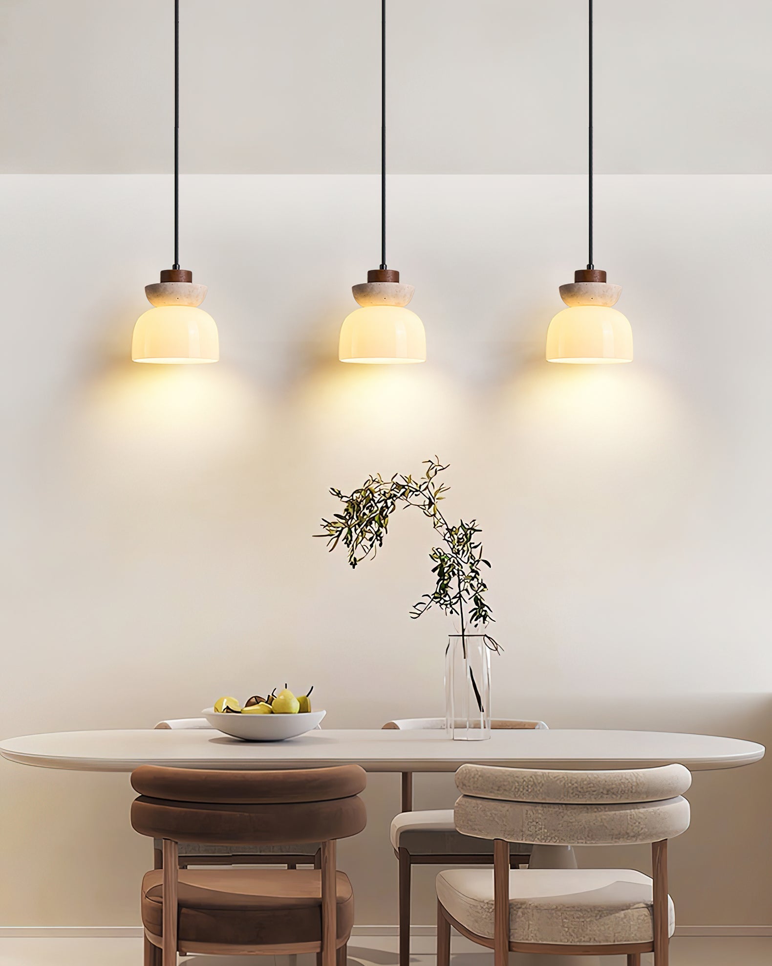 Ritta Layered Dome Pendant Lamp - Neutralighting