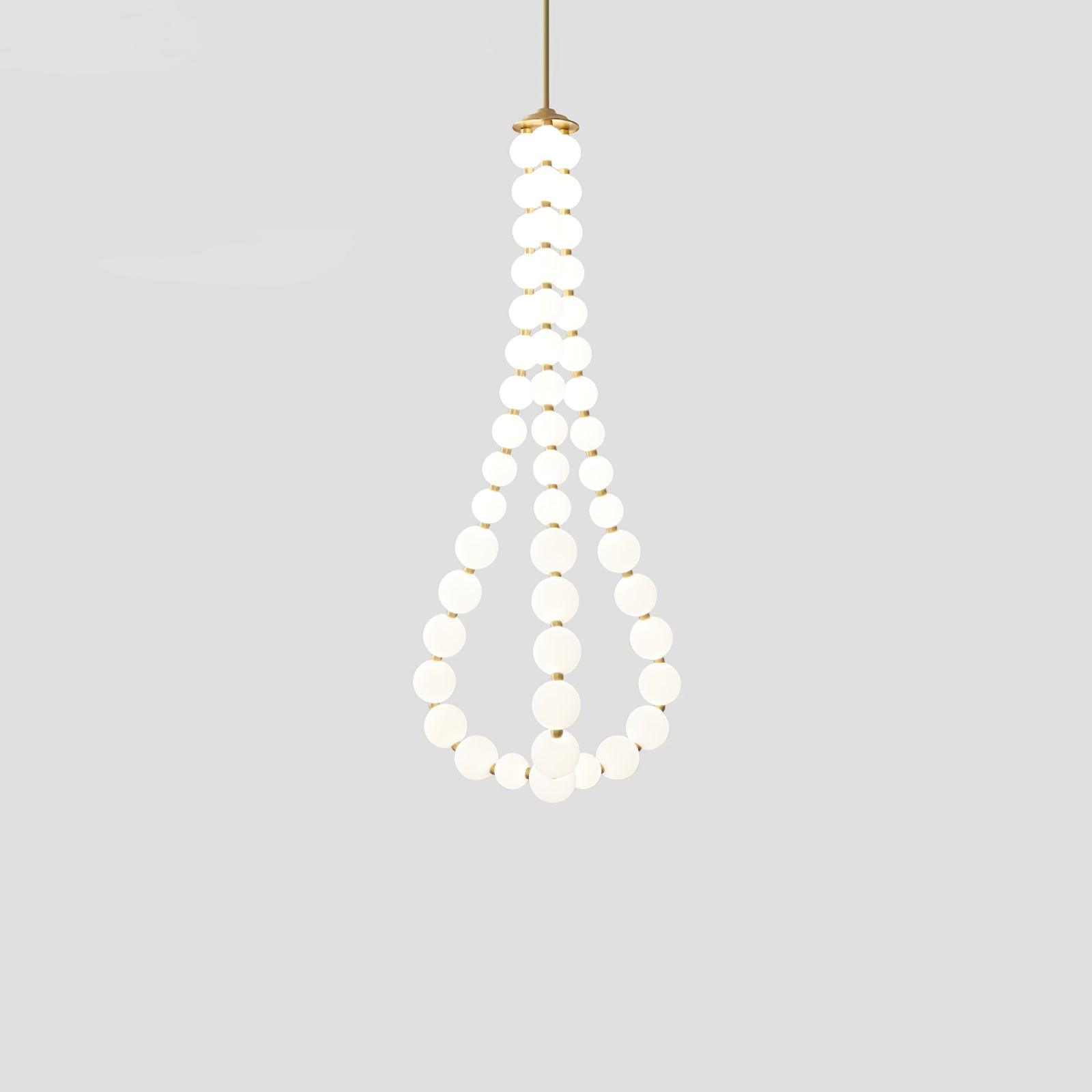 Pearl Modernl Glass Chandelier - Blowlighting