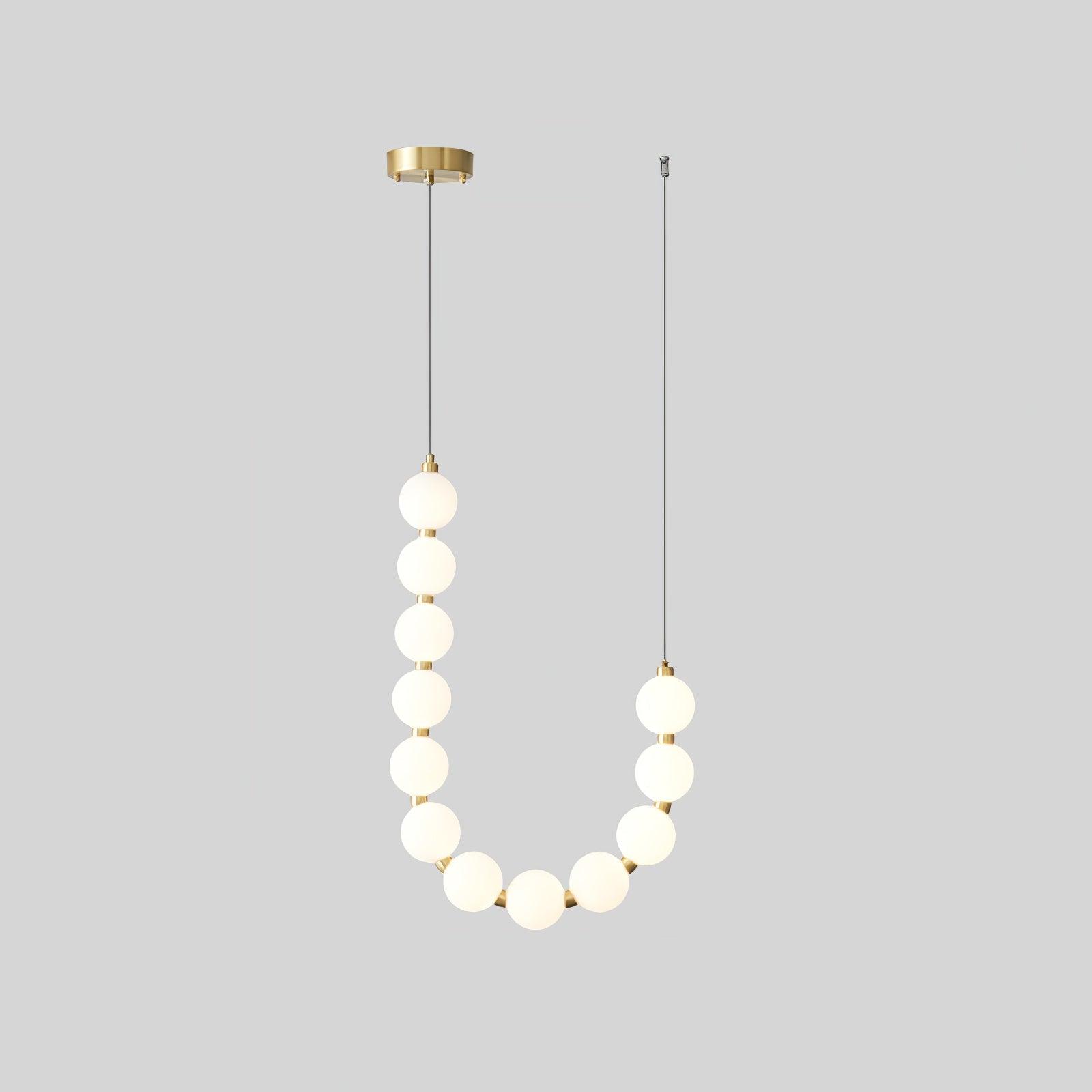 Pearl Modernl Glass Chandelier - Blowlighting