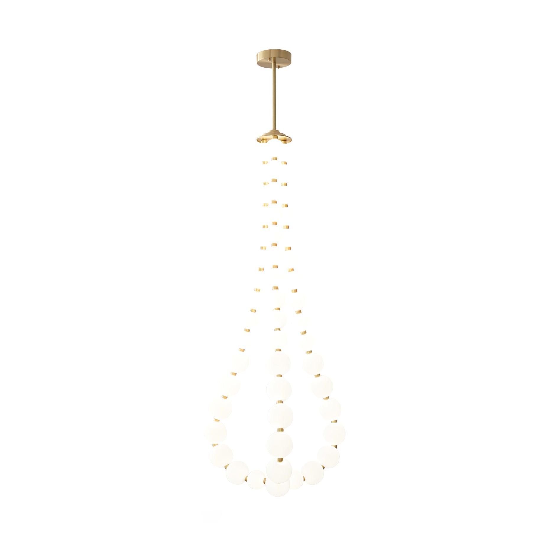 Pearl Modernl Glass Chandelier - Blowlighting