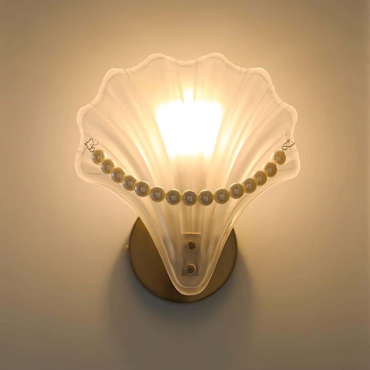 Pearl Shell Wall Lamp
