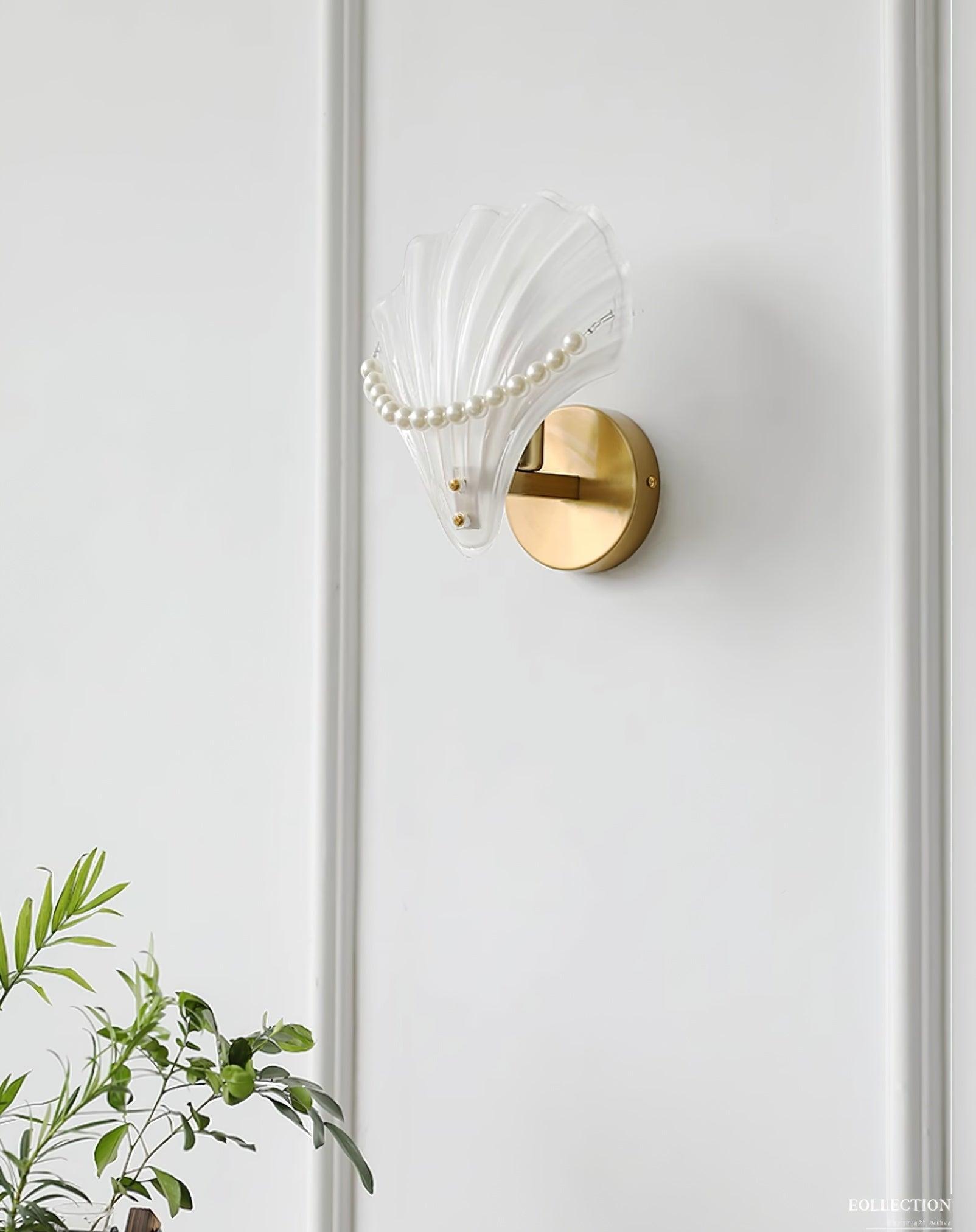 Pearl Shell Wall Lamp