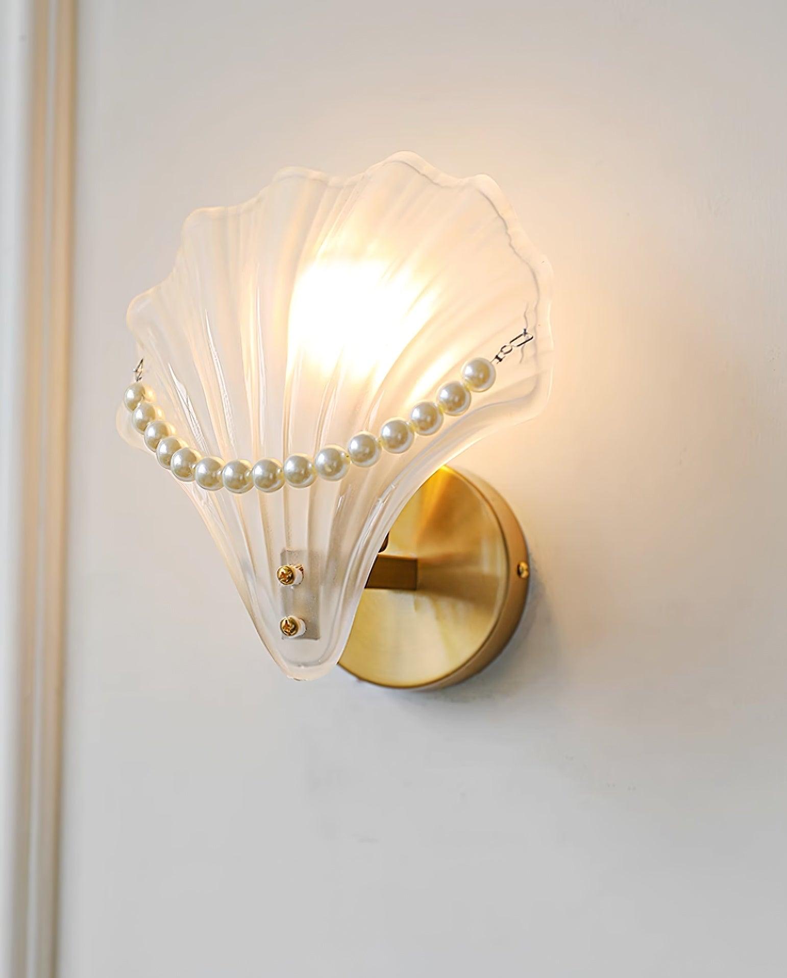 Pearl Shell Wall Lamp