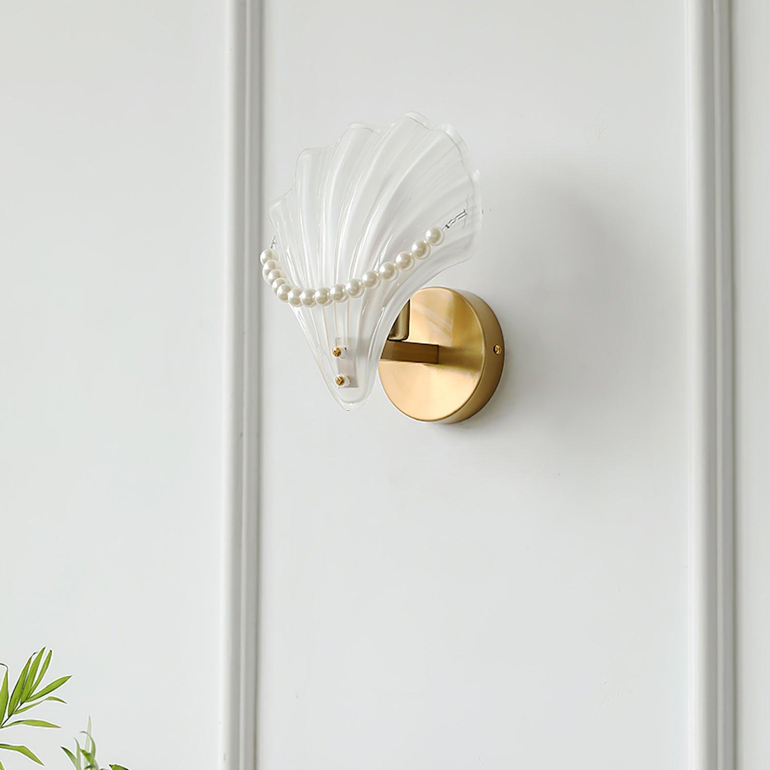 Pearl Shell Wall Lamp