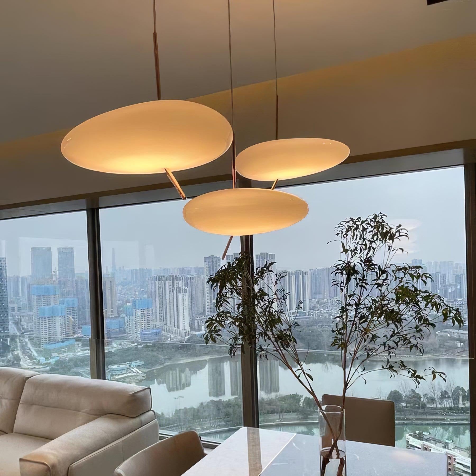 Oneli Rose Gold Pebble Pendant Light - Neutralighting