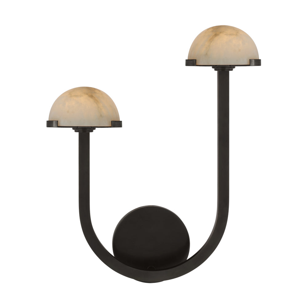 Luste Wall Lamp Asymmetrical Alabaster - Neutralighting