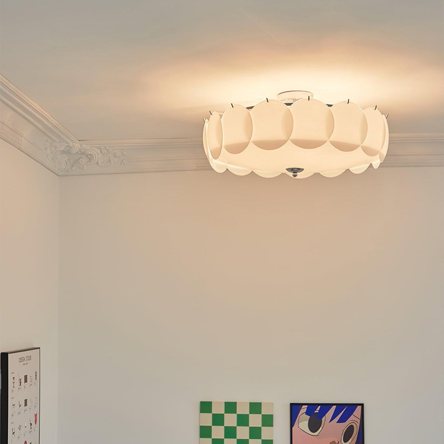 Meiho Petal Shell Ceiling Light - Neutralighting