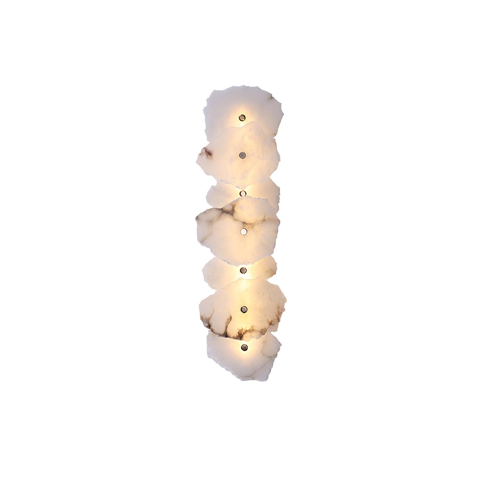 Cevra Alabaster Flower Wall Lamp - Neutralighting