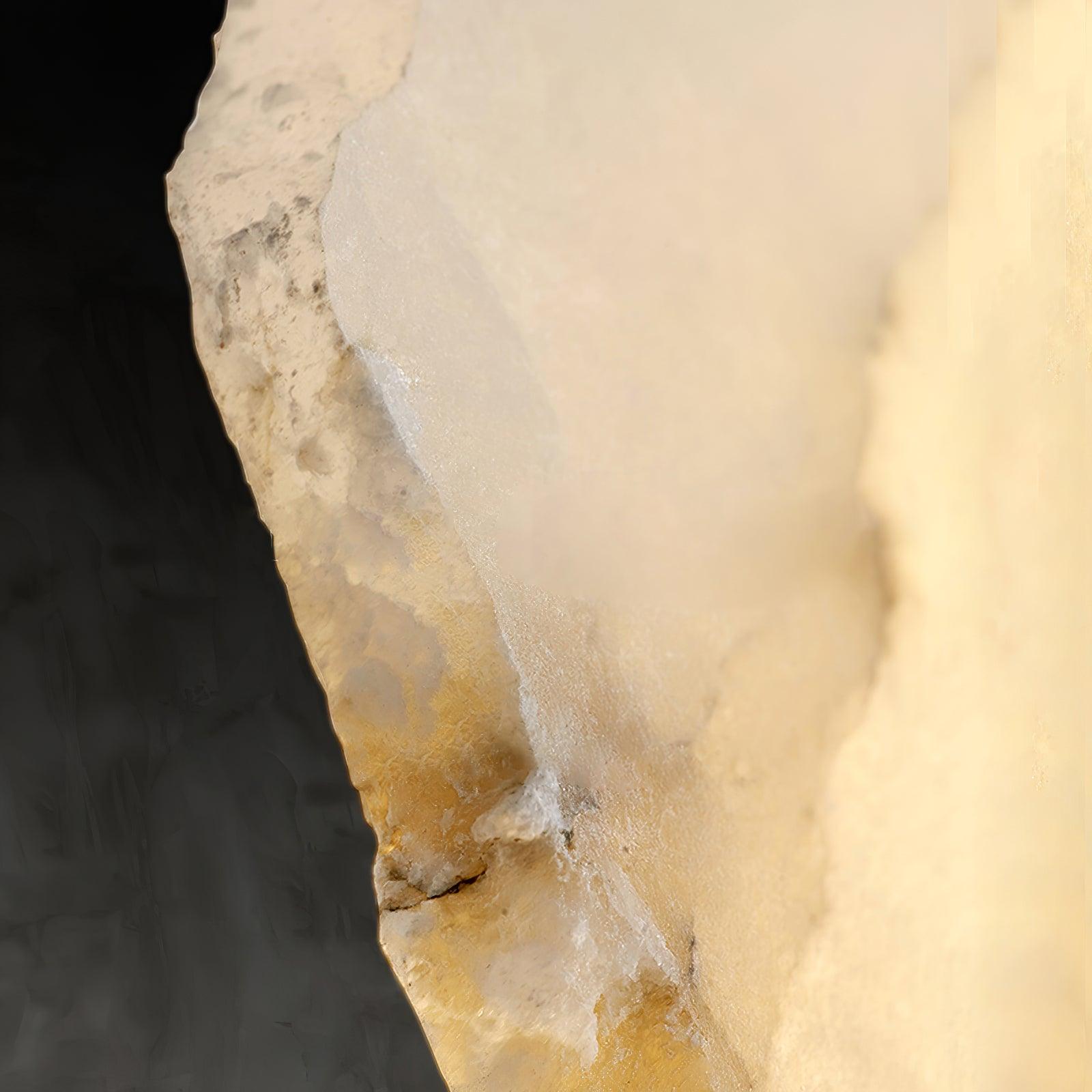 Cevra Alabaster Flower Wall Lamp - Neutralighting