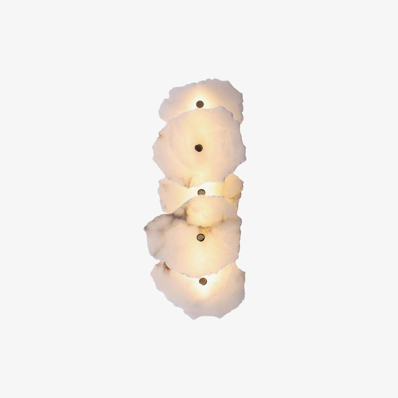 Cevra Alabaster Flower Wall Lamp - Neutralighting