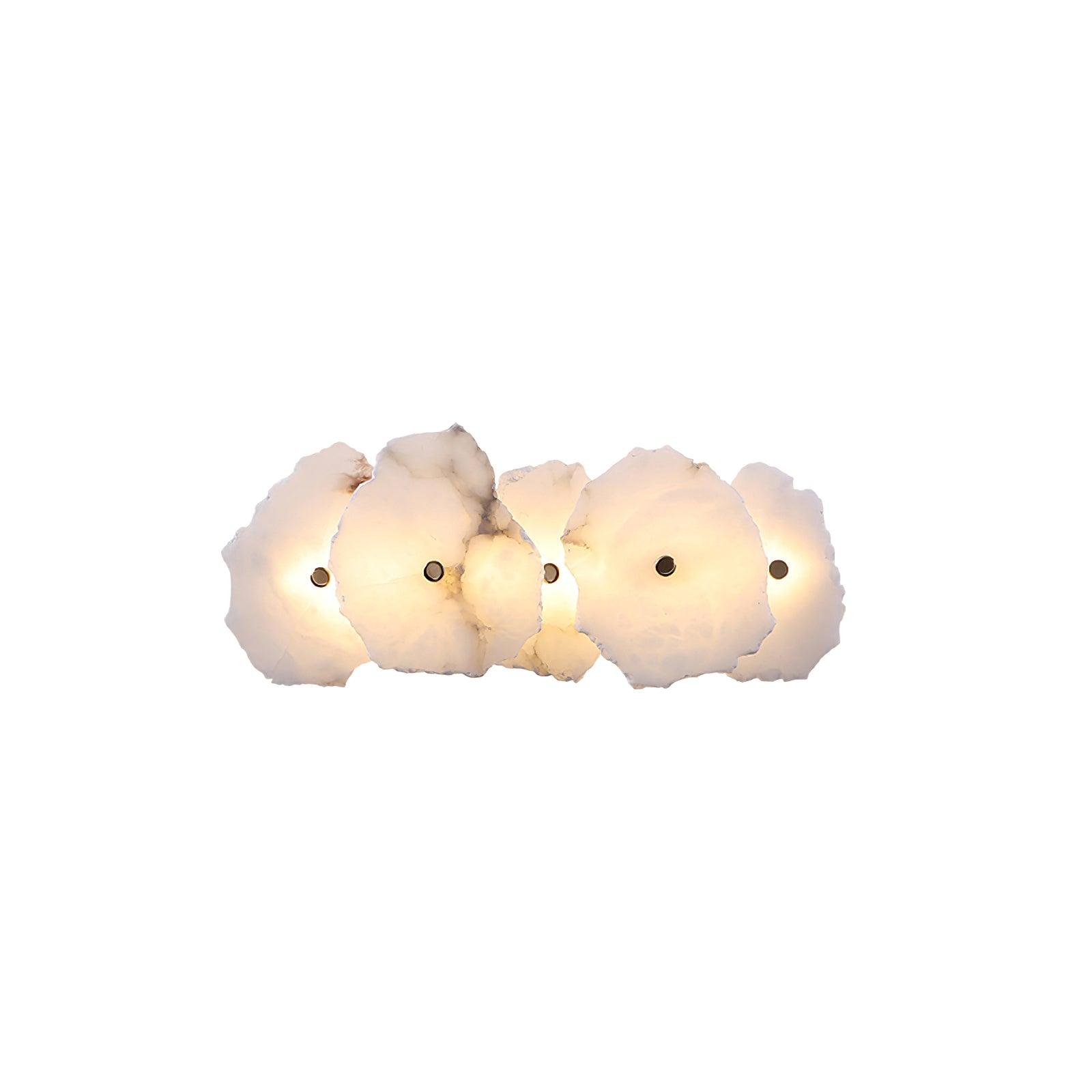 Cevra Alabaster Flower Wall Lamp - Neutralighting