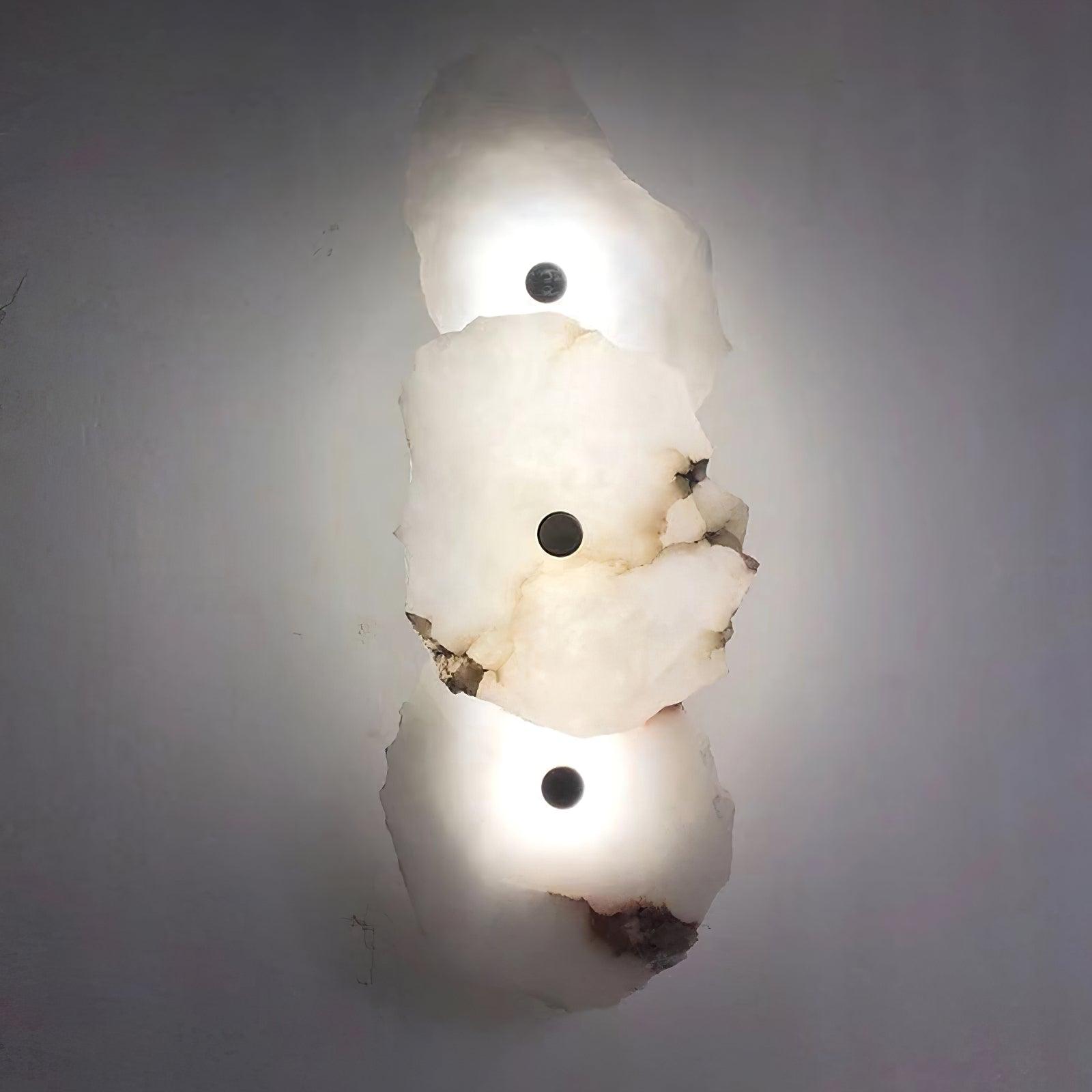 Cevra Alabaster Flower Wall Lamp - Neutralighting