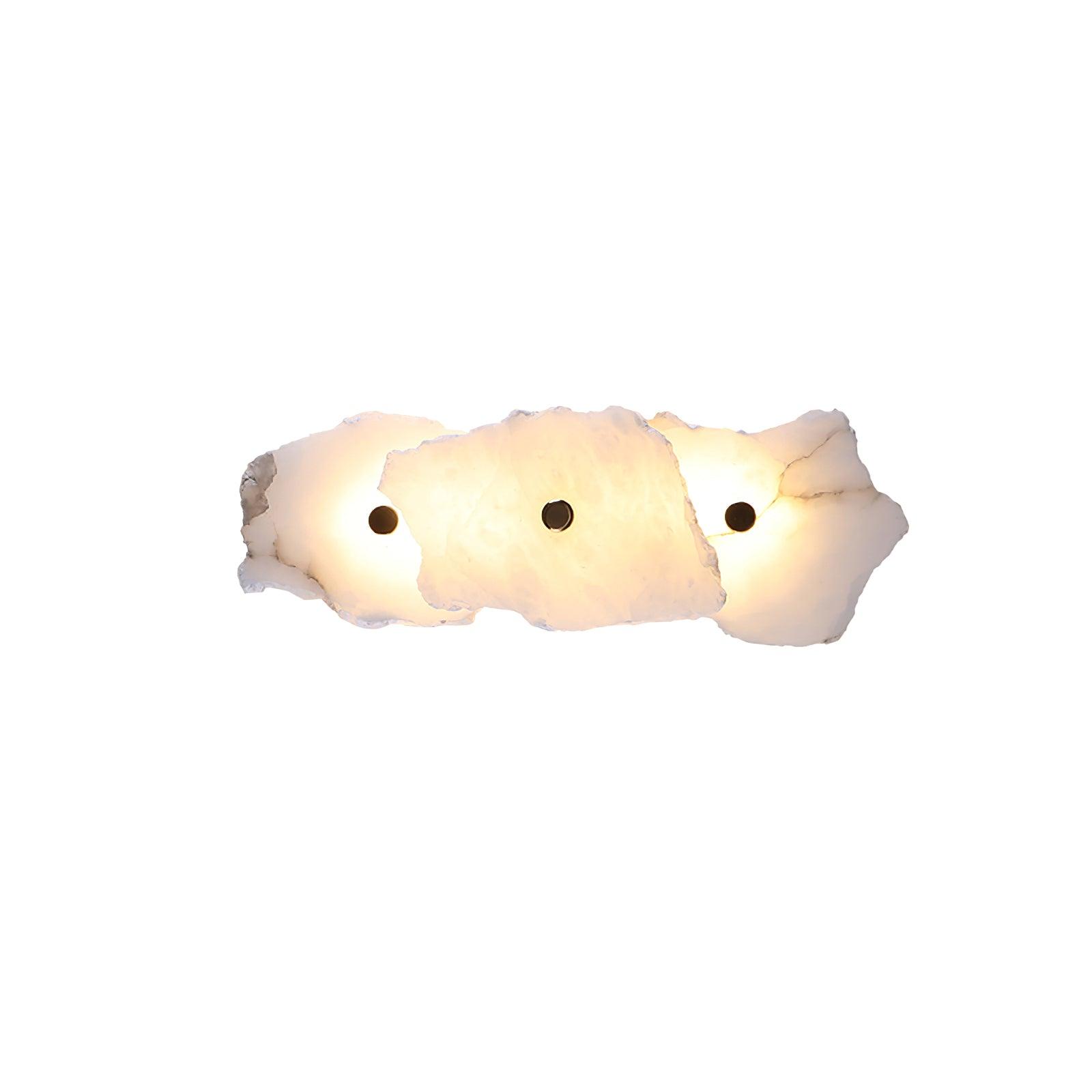 Cevra Alabaster Flower Wall Lamp - Neutralighting