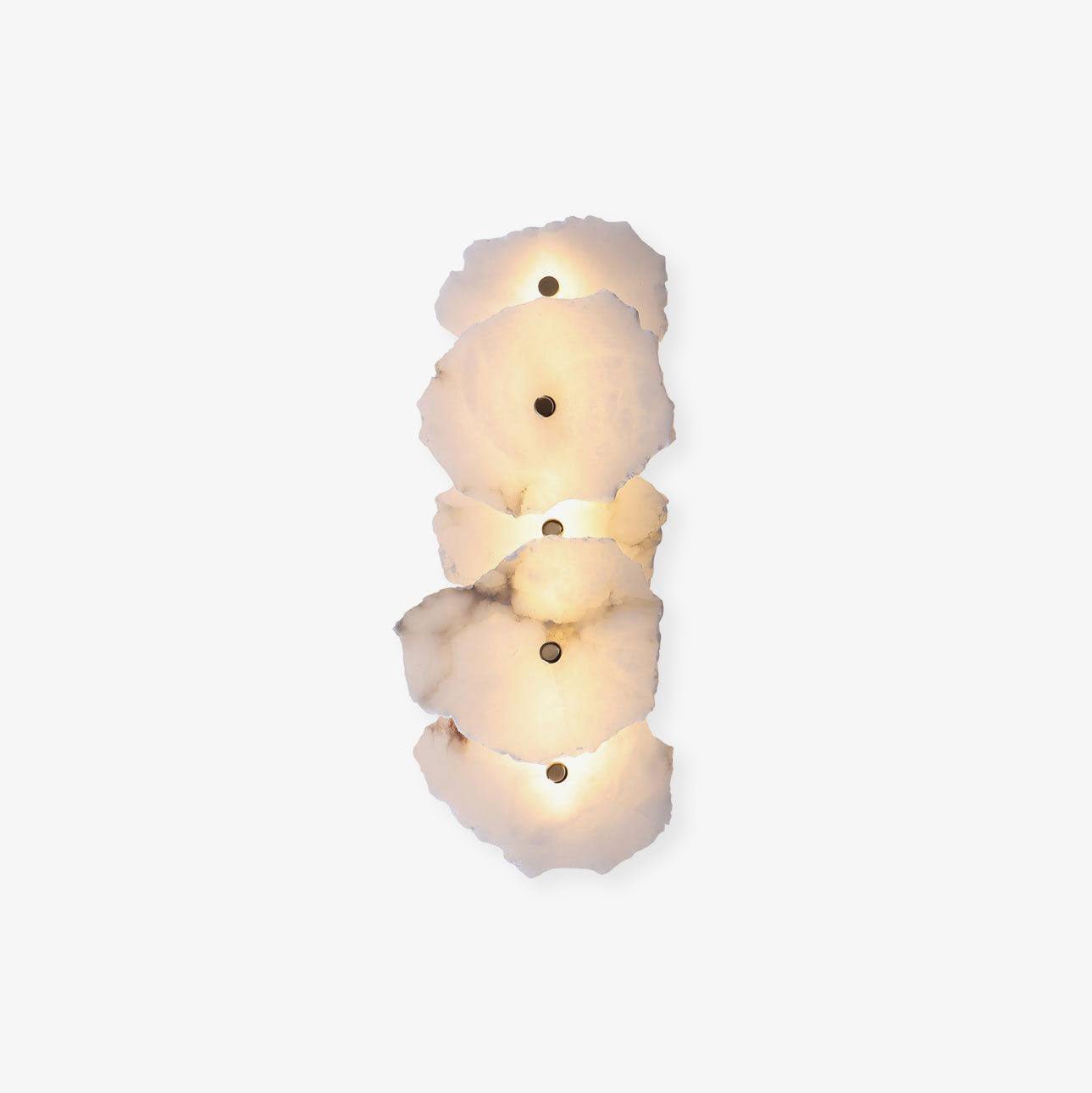Cevra Alabaster Flower Wall Lamp - Neutralighting