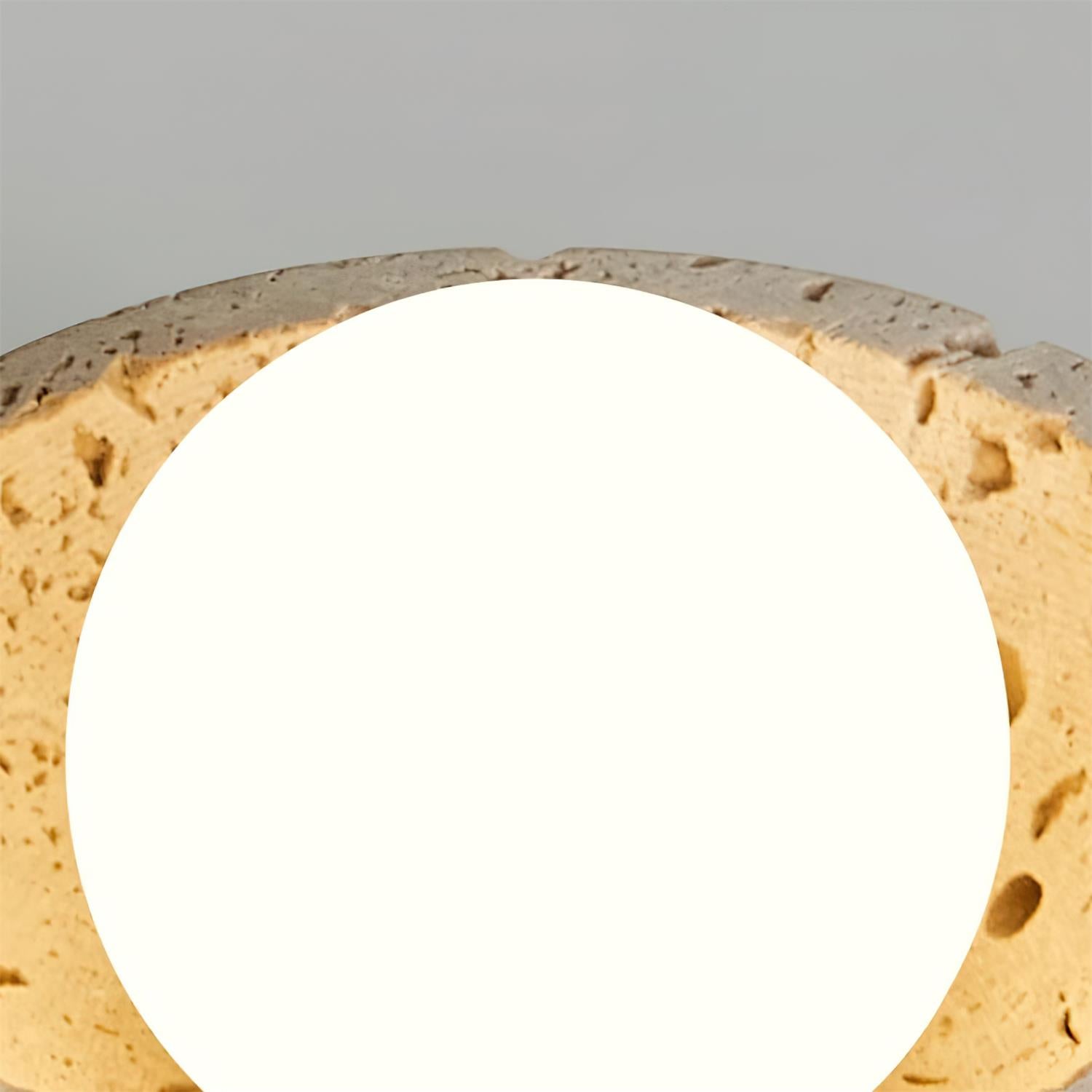 Ritta Minimalist Travertine Ceiling Light - Neutralighting