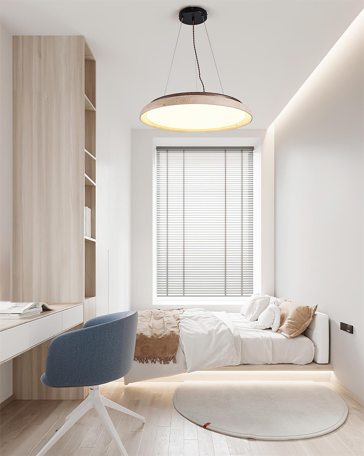 Ritta Piedra Travertine Pendant Light - Neutralighting