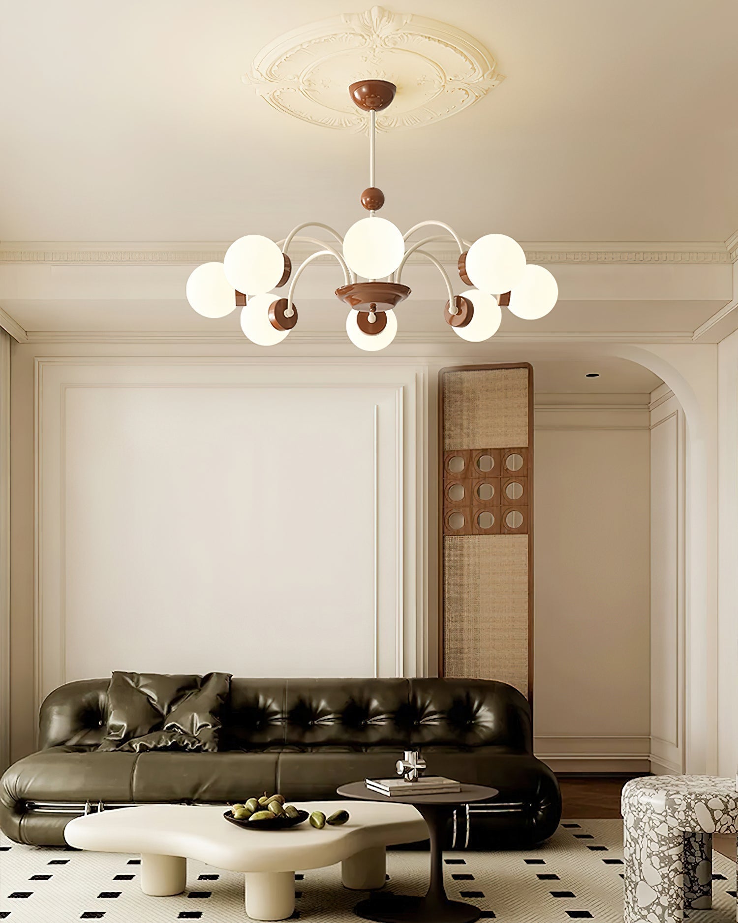 Pivone 8-Light Globe Chandelier - Neutralighting
