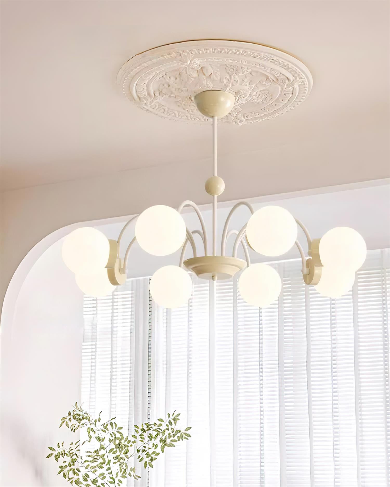 Pivone 8-Light Globe Chandelier - Neutralighting