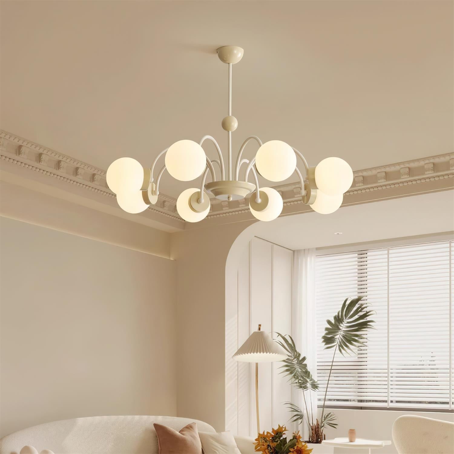 Pivone 8-Light Globe Chandelier - Neutralighting