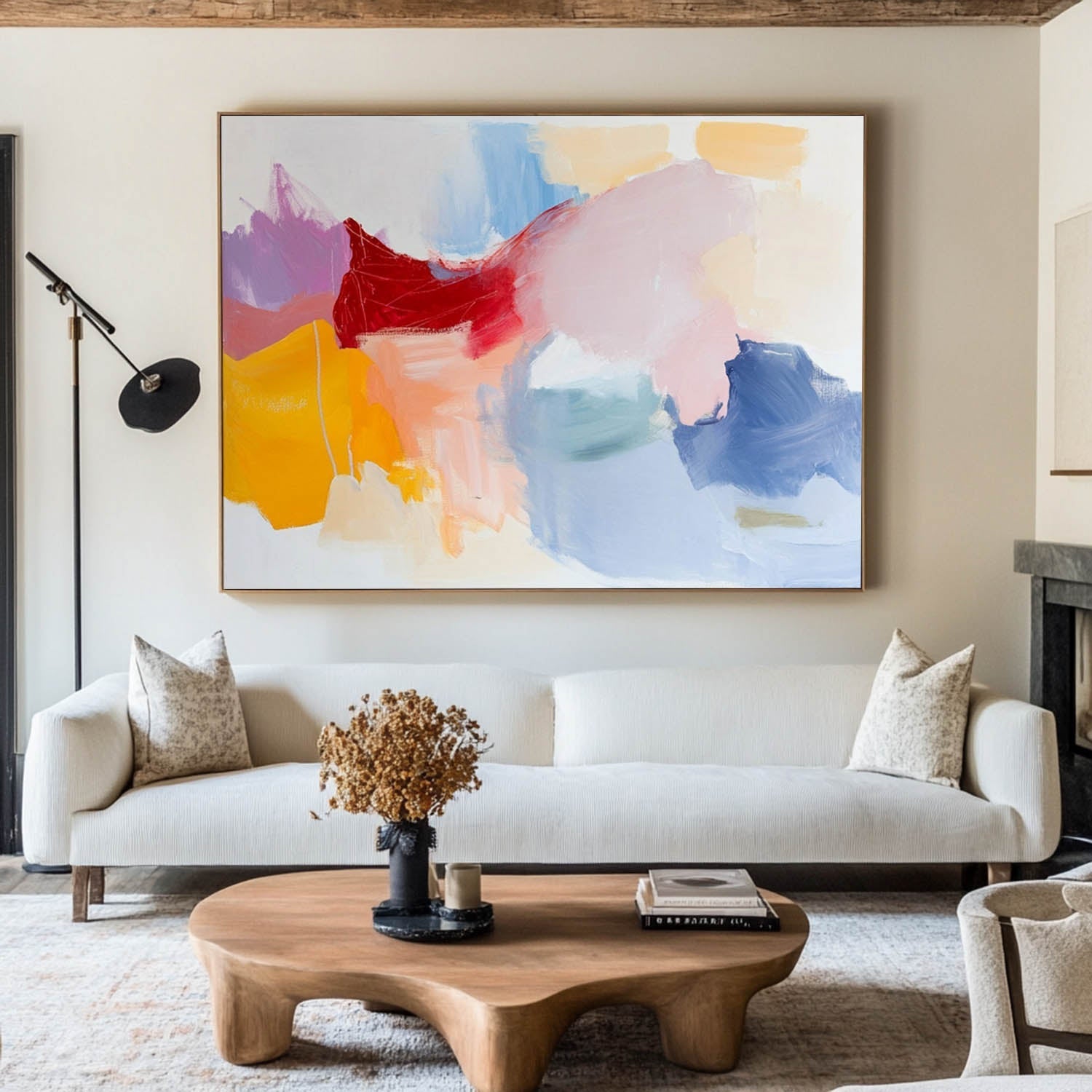 Color Abstract Art ABAH182 - Neutralighting
