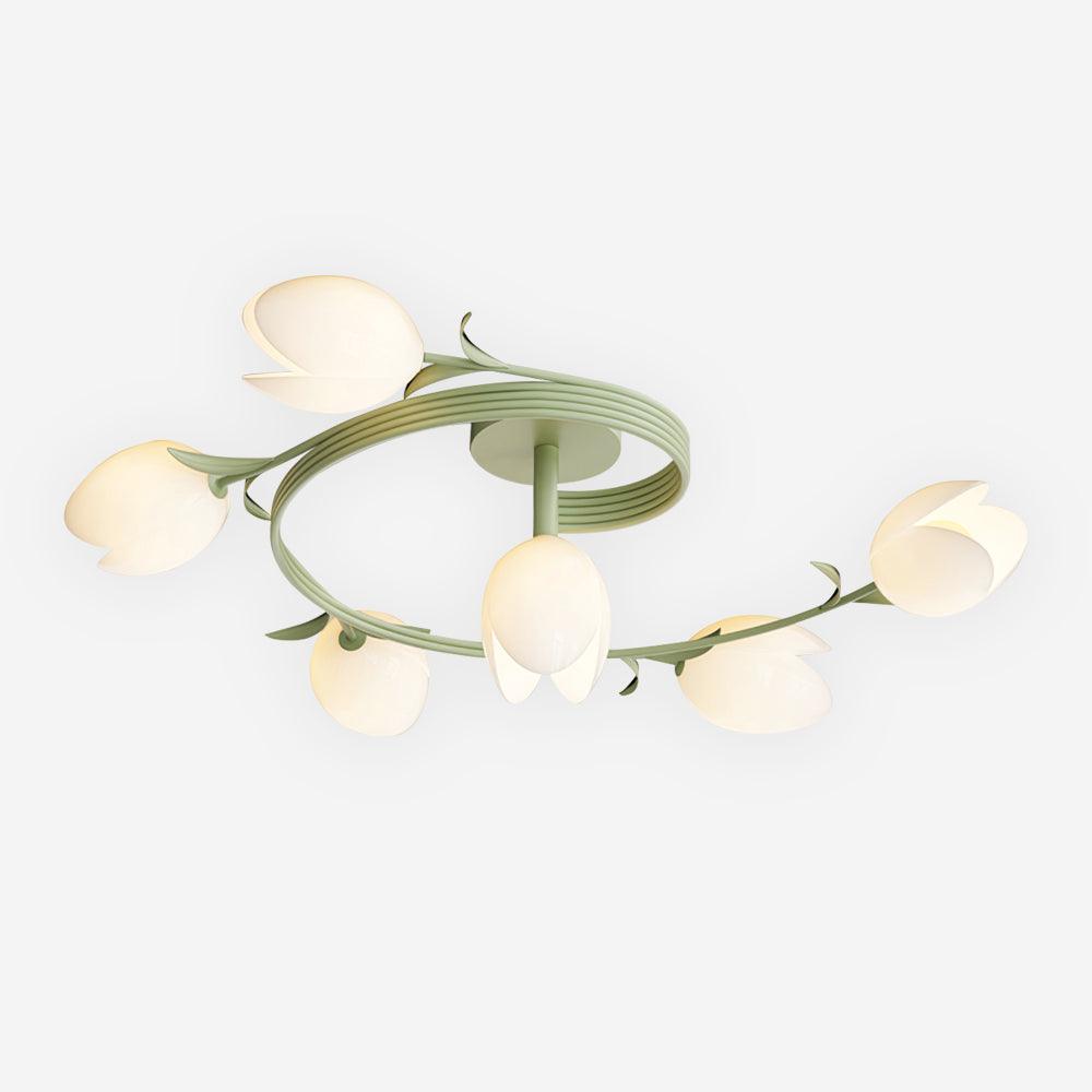 Iris 6-Light Tulip Ceiling Light - Neutralighting