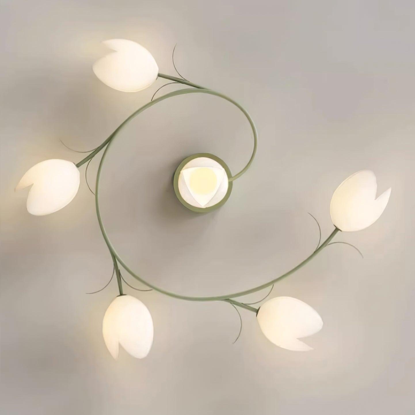 Iris 6-Light Tulip Ceiling Light - Neutralighting