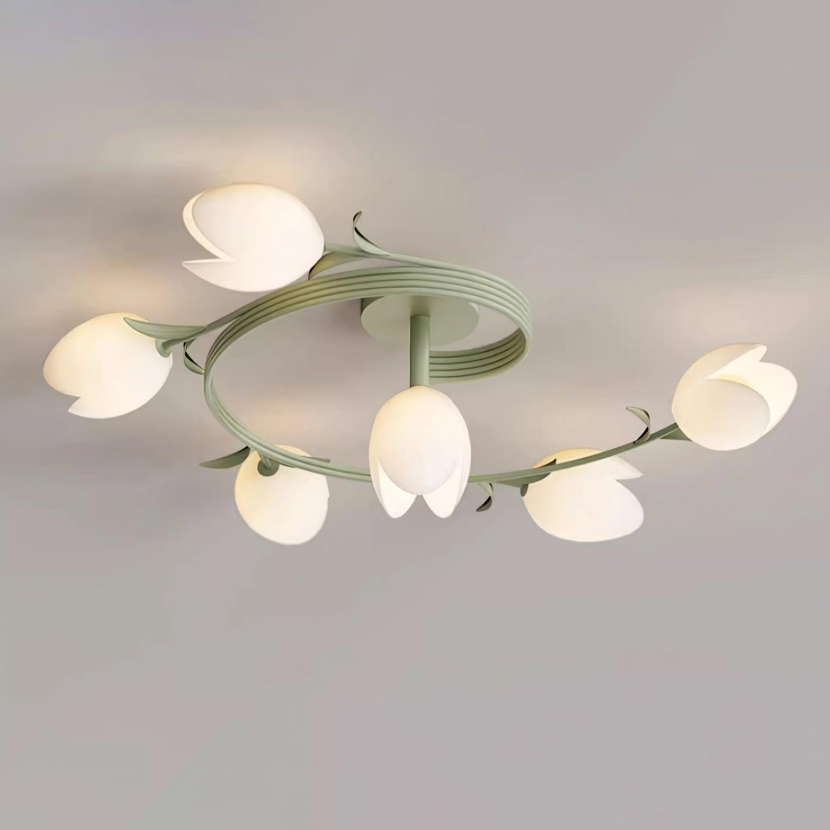 Iris 6-Light Tulip Ceiling Light - Neutralighting