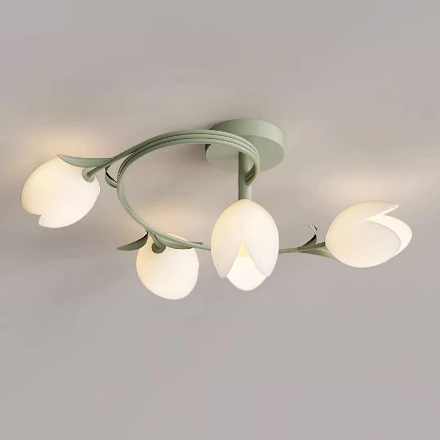 Iris 6-Light Tulip Ceiling Light - Neutralighting
