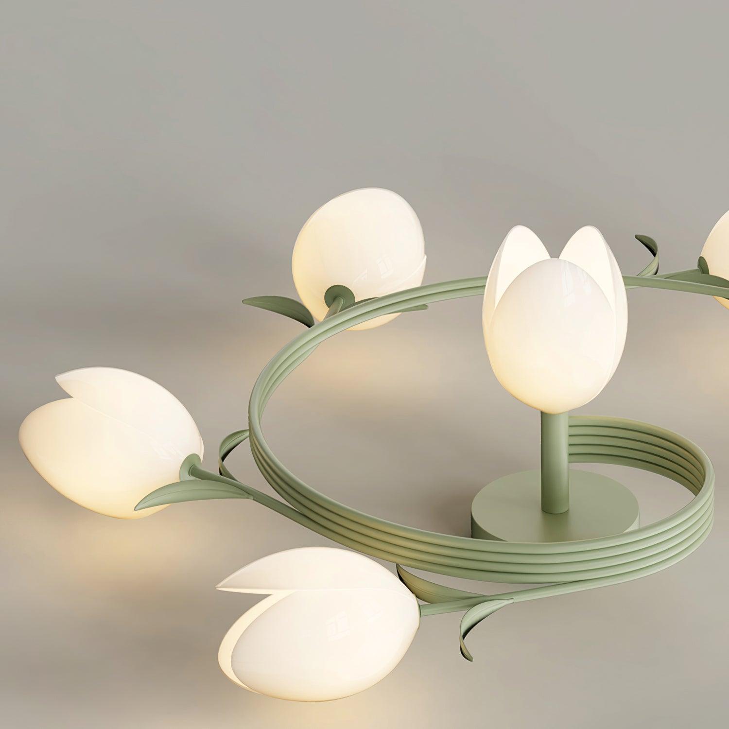 Iris 6-Light Tulip Ceiling Light - Neutralighting