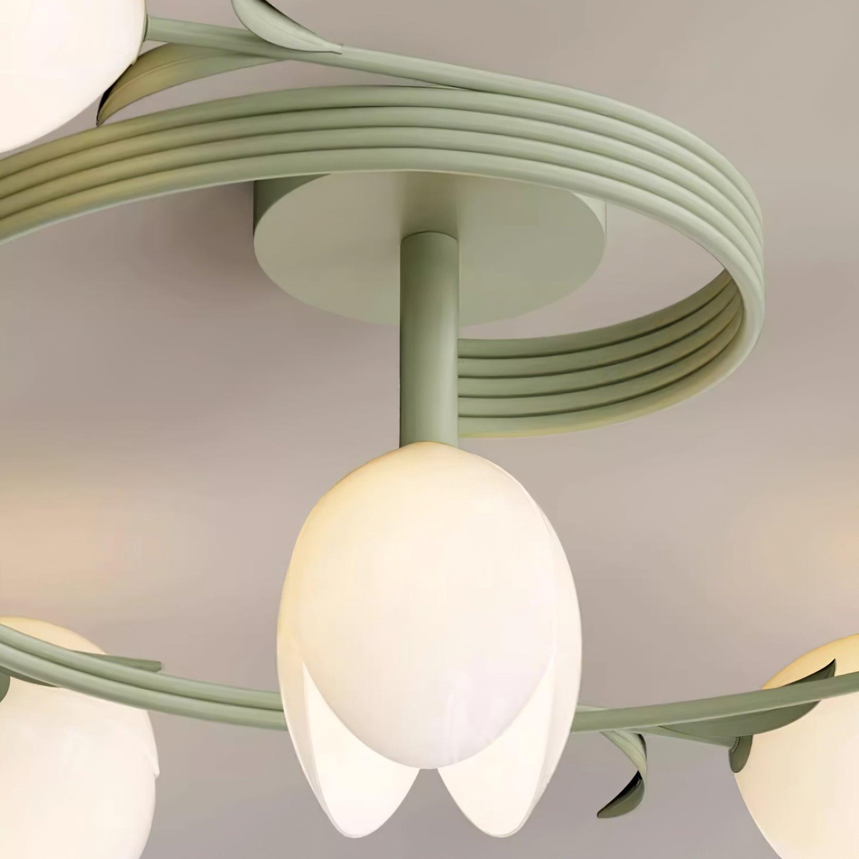 Iris 6-Light Tulip Ceiling Light - Neutralighting