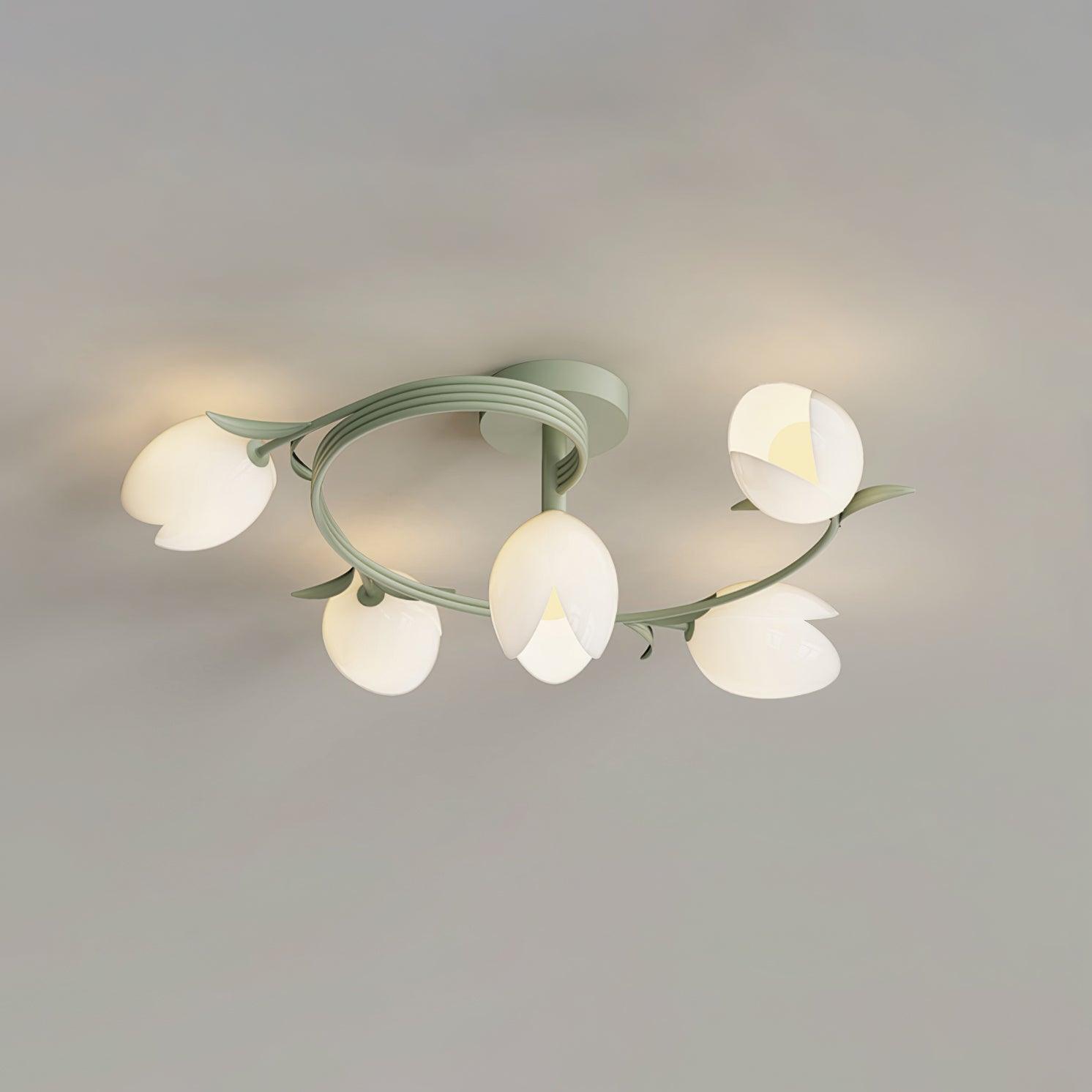 Iris 6-Light Tulip Ceiling Light - Neutralighting