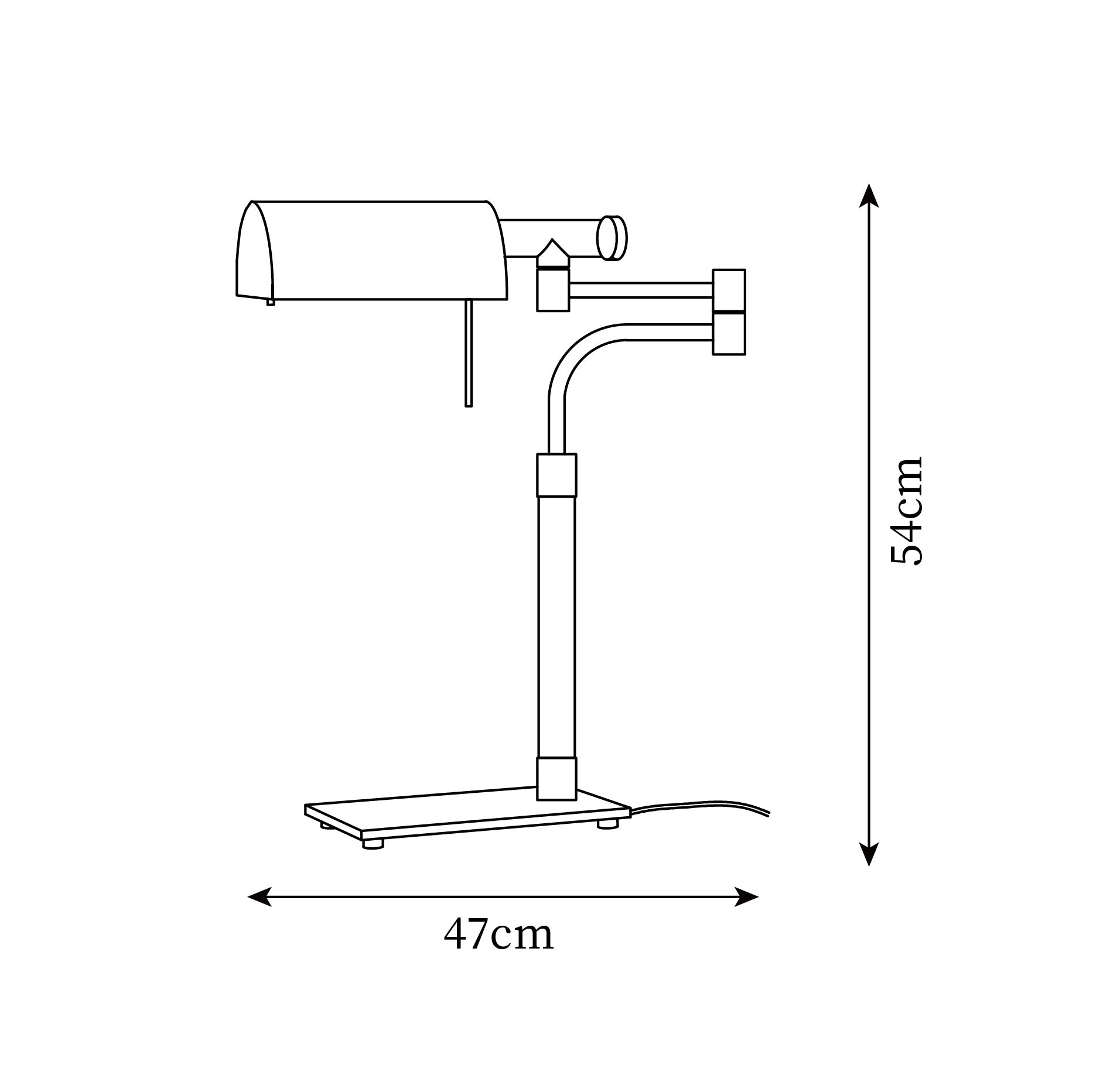 Pivot Table Lamp