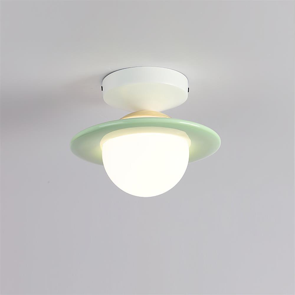 Ceiling Light Playful Planet Shape Soft Glow Whimsical Modern - Neutralighting