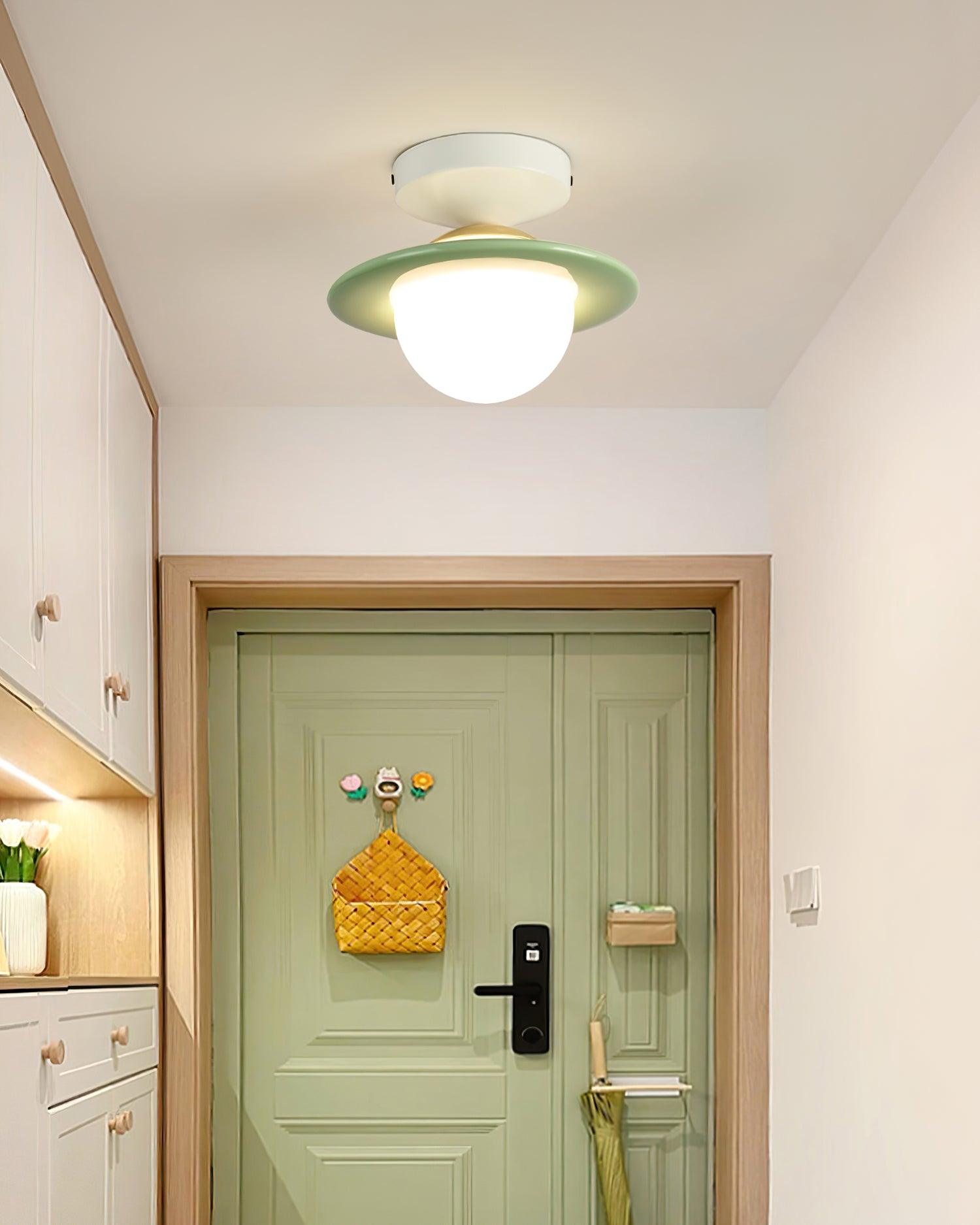 Ceiling Light Playful Planet Shape Soft Glow Whimsical Modern - Neutralighting