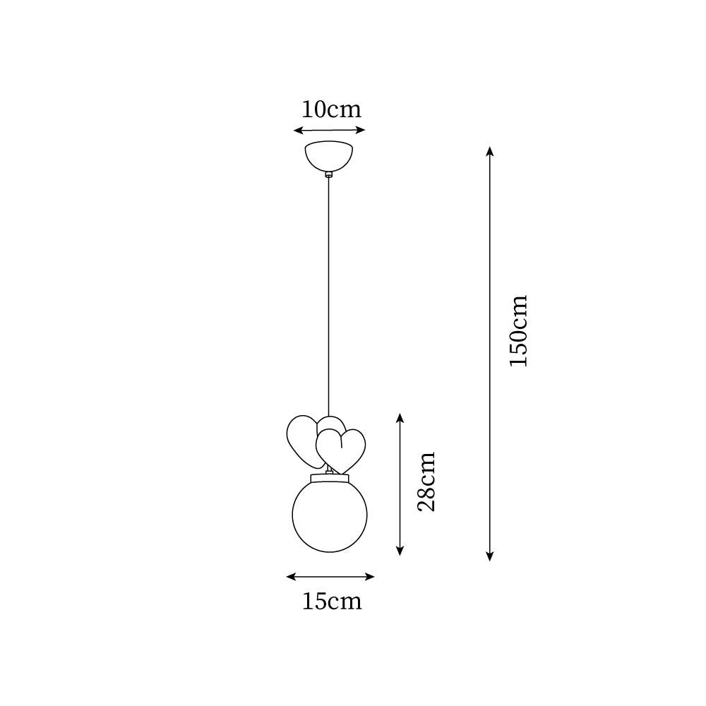 Pokoch Love Pendant Light - Neutralighting