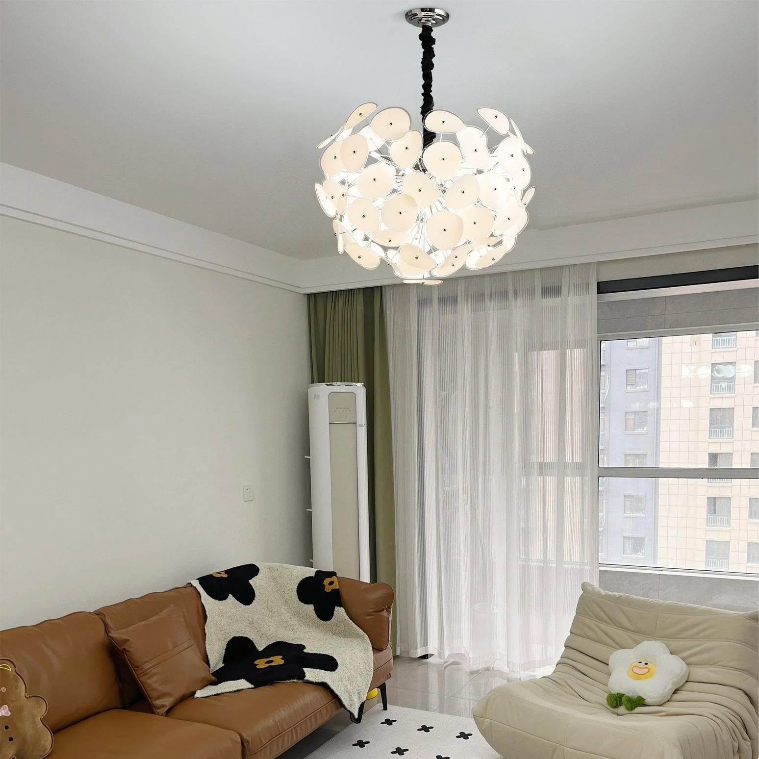 Thera Artistic Glass Globe Chandelier - Neutralighting